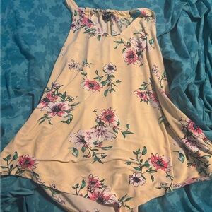 Floral Sleeveless top